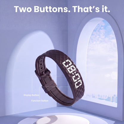 Silent Vibrating Wrist Alarm