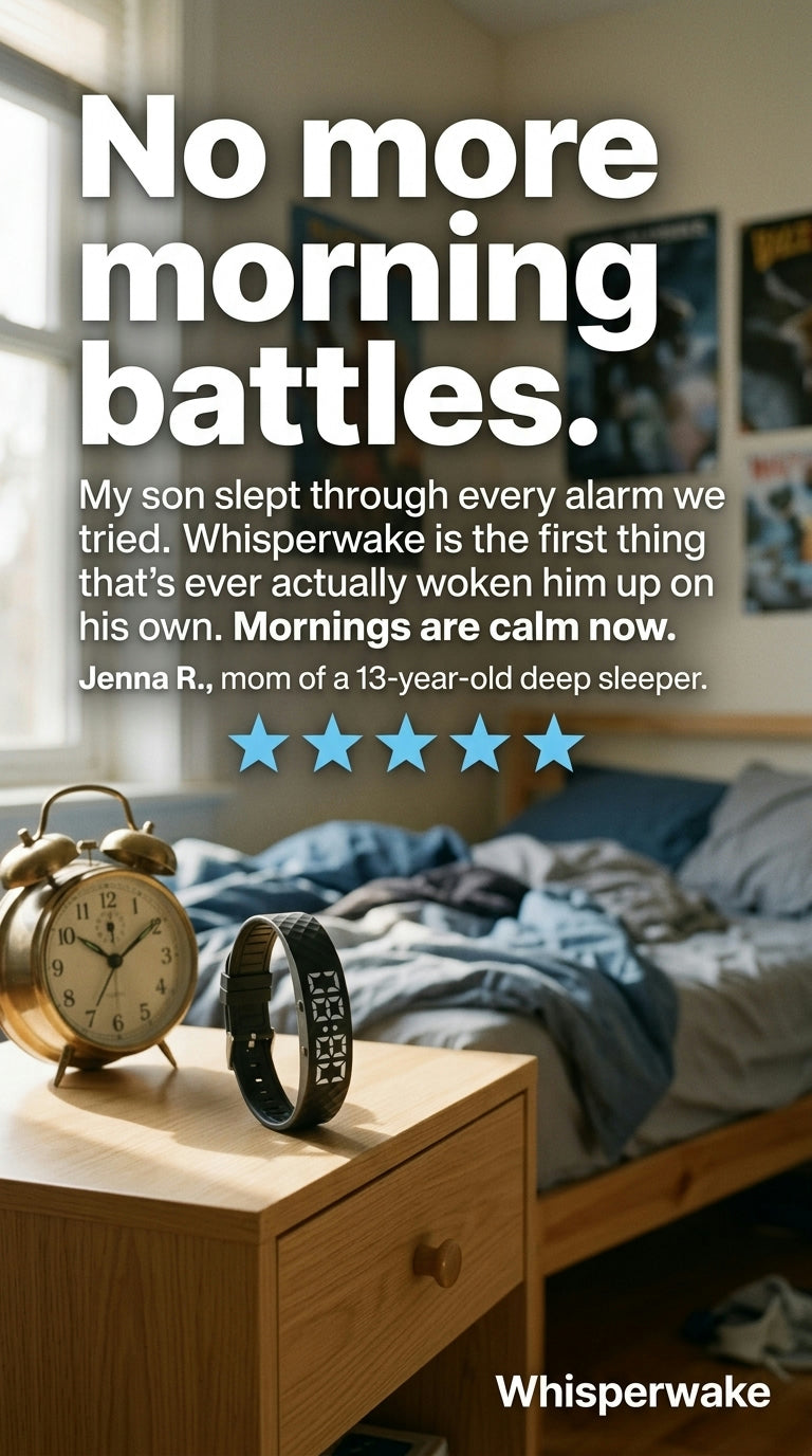 Silent Vibrating Alarm Watch